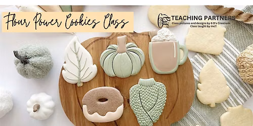 Fall Cookie Decorating Class--- Sun. Sept 13th 10:00- 12:30 pm