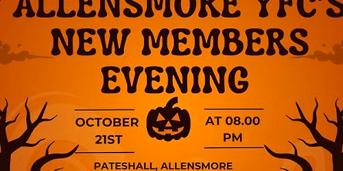 New Members Evening