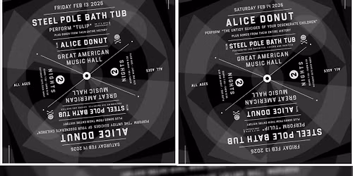 Alice Donut \/ Steel Pole Bath Tub