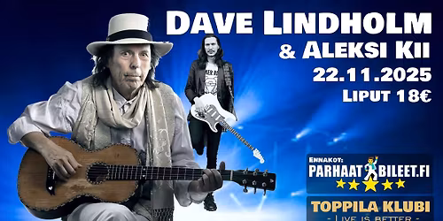 Dave Lindholm ja Aleksi Kii \u201dLauluntekij\u00e4illat\u201d