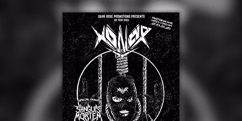 Xonor UK tour with special guest Sanguis Mortem