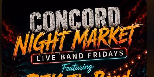 PTK theBand hits "Concord Night Market" live music series at Todo Santos Plaza Friday June 12th 6-9