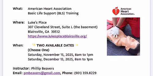 AHA Basic Life Support Training