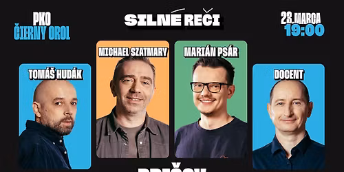 SILN\u00c9 RE\u010cI V PRE\u0160OVE