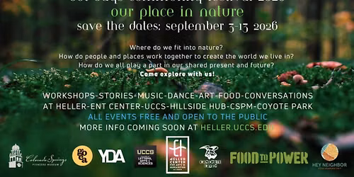 Dot Days Festival 2026: Our Place in Nature