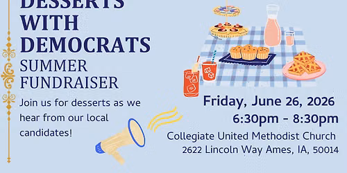 Desserts with Democrats