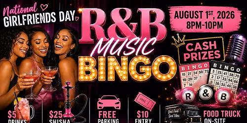 National Girlfriend Day: R&B Music Bingo