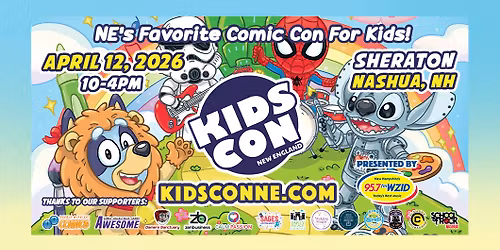 Kids Con NE Nashua, NH 2026