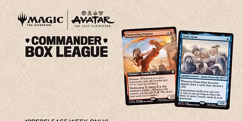 Avatar Commander Box League Event