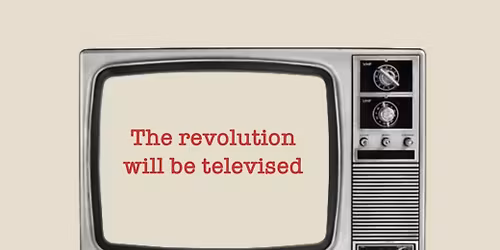 The revolution will be televised - Menu launch
