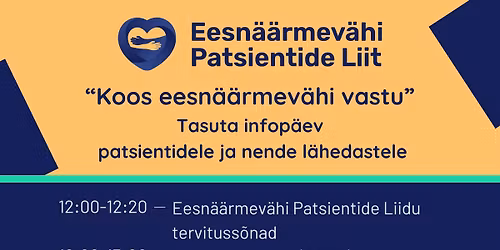 Infop\u00e4ev "Koos eesn\u00e4\u00e4rmev\u00e4hi vastu"