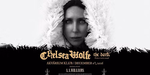 Chelsea Wolfe: THE DARK World Tour