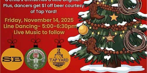 Christmas Toy Drive & Line Dancing