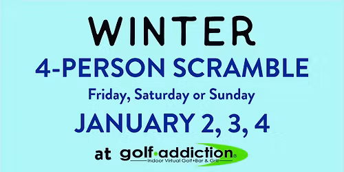 January 4 Person Scramble