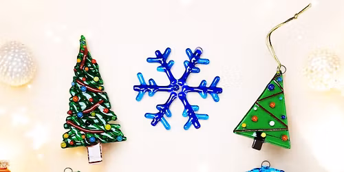 Fused Glass "Christmas Ornament" class