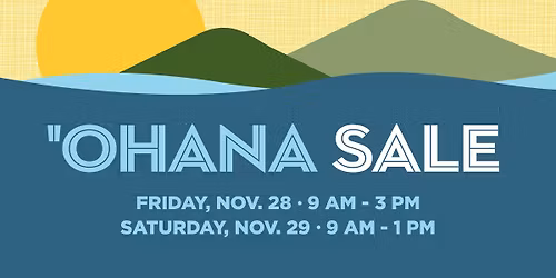 'Ohana Sale