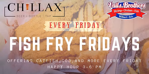 Fish Fry Fridays starting at Noon!