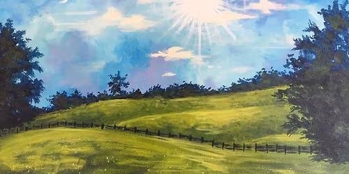 \u2600\ufe0f \u201cPaint and Sip: Sunshine Hill\u201d