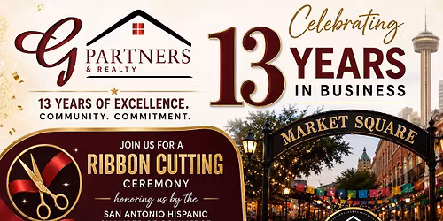 G Partners & Realty 13th Anniversary Ribbon Cutting Celebration