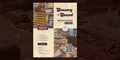 Sensory + Sound: Auditory pleasure & Aromatherapy