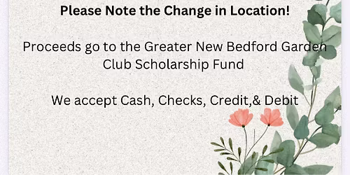 Greater New Bedford Garden Club Plant Sale
