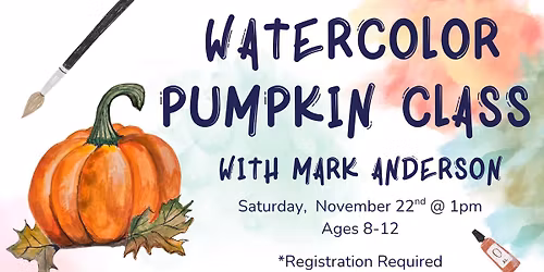 Watercolor Pumpkin Class