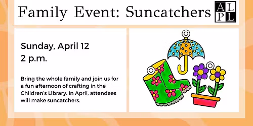 Family Event: Suncatchers