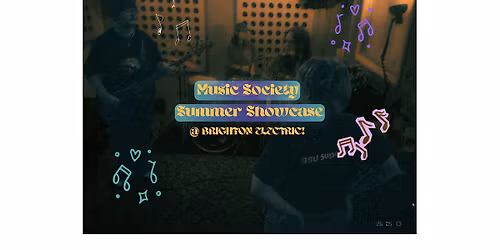Brighton University Music Society Showcase