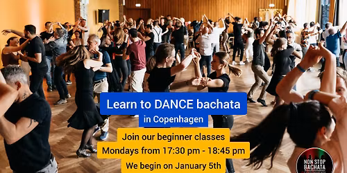 Learn to DANCE BACHATA in Copenhagen | Weekly beginner classes