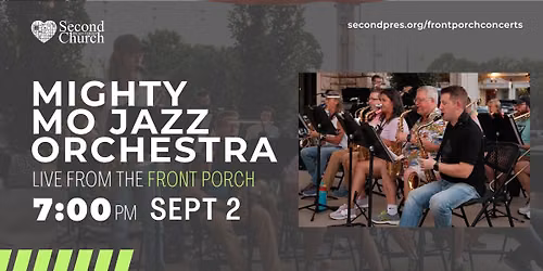 Front Porch Concert: Mighty MO Jazz Orchestra