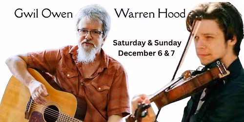 Gwil Owen and Warren Hood, in the afternoon at Sessions