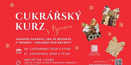 Cukr\u00e1\u0159sk\u00fd kurz s Yvonou: V\u00e1no\u010dn\u00ed cukrov\u00ed