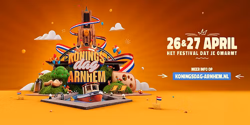 Koningsdag Arnhem - 2026 - Gratis
