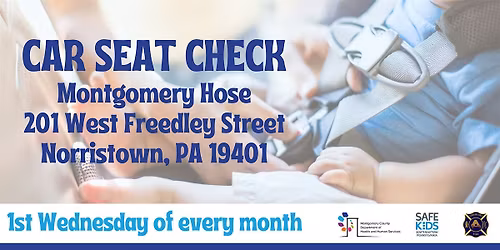 Car Seat Check - Norristown - April 1