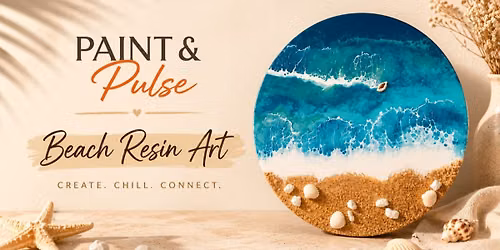 Beach Resin Art