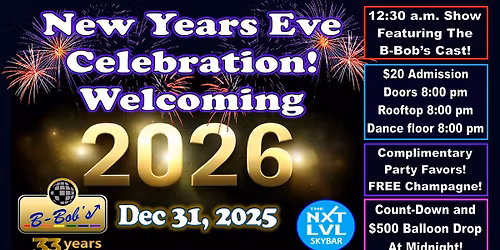 New Years Eve welcoming 2026!