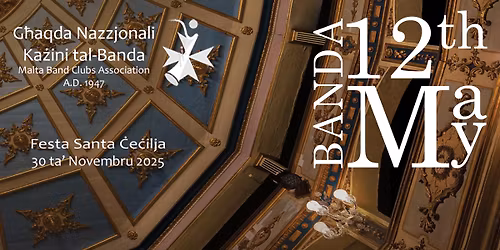 Kun\u010bert Sinfoniku mill-Banda 12th May fit-Teatru Manoel