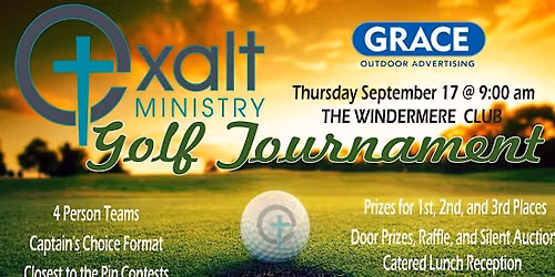 4th Annual Exalt Ministry Golf Tournament