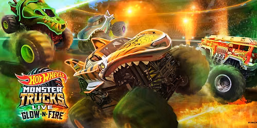 Hot Wheels Monster Trucks Live Glow-N-Fire