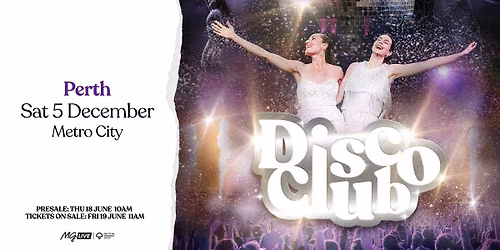 DISCO CLUB at Metro City (Licensed, 18+)