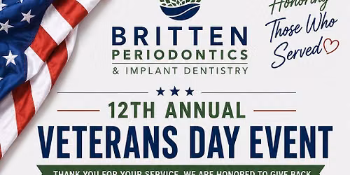 12th Annual Britten Perio Veteran\u2019s Day of Care