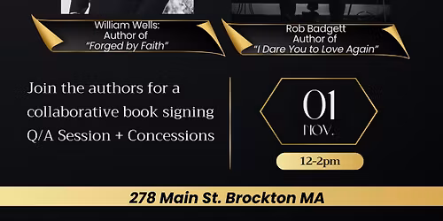 Book Signing Event with William Wells and Rob Badgett