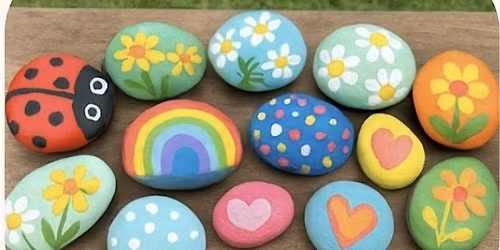 Art in the Park Rock Painting at McIntosh Preserve