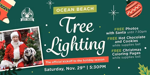 Tree Lighting and Photos with Santa at City Tacos