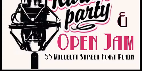 Karaoke 🎤 & Open Jam 🥁🪕🎻🪉🎹