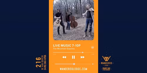 The Mountain Gypsies LIVE at the Gravel Bar at Wanderoo Lodge