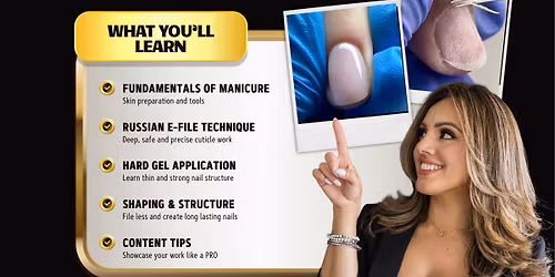 Elevate Your Manicure - Advanced Russian Manicure Class
