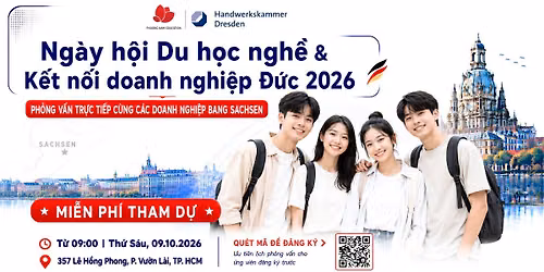 NG\u00c0Y H\u1ed8I DU H\u1eccC NGH\u1ec0 V\u00c0 K\u1ebeT N\u1ed0I DOANH NGHI\u1ec6P \u0110\u1ee8C 2026 - C\u01a0 H\u1ed8I PH\u1eceNG V\u1ea4N 1:1 V\u1edaI DOANH NGHI\u1ec6P \u0110\u1ee8C