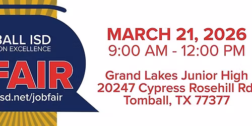 Tomball ISD Job Fair