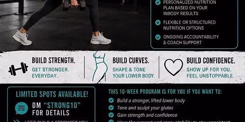 10 Week Glute and Strength Transformation
